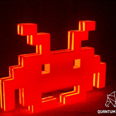 Project - Space invaders sign